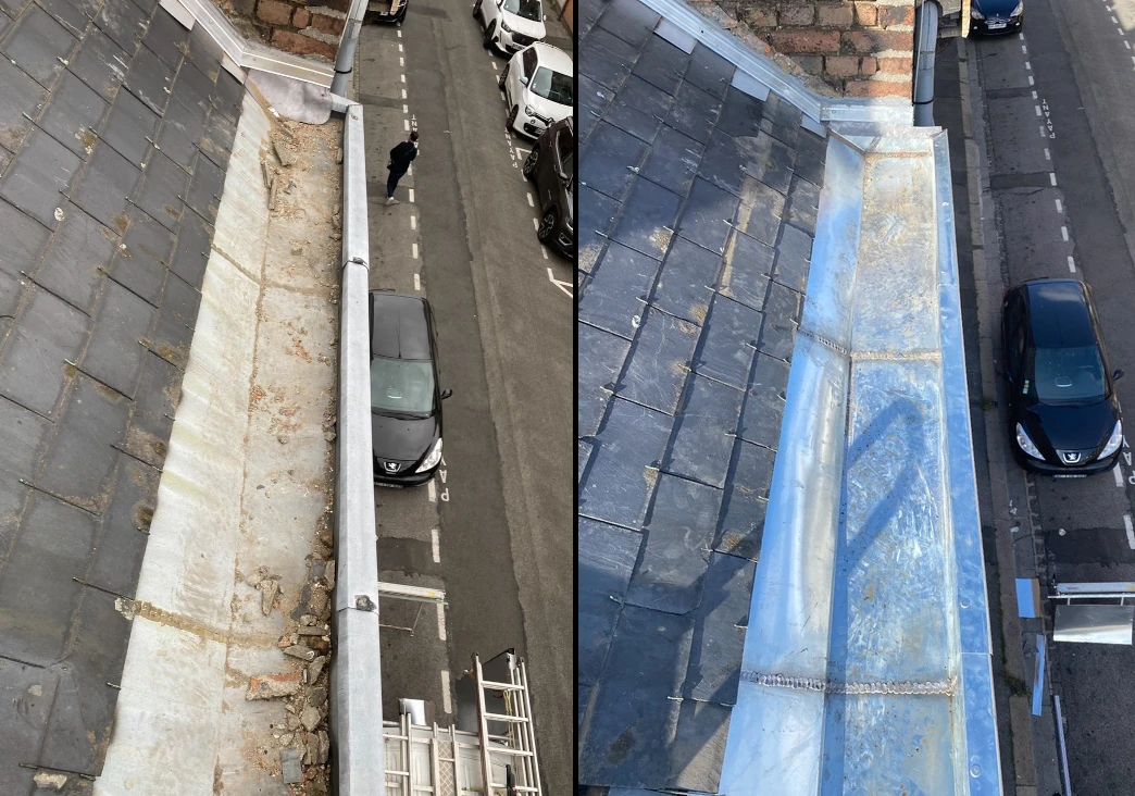 pose de gouttières