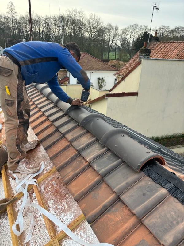 faîtage de toiture abbeville